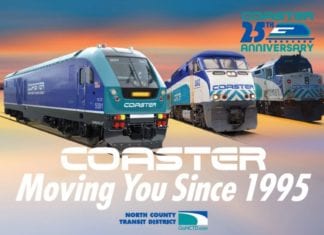 25 Years of Service for San Diego’s Commuter Train, the COASTER.