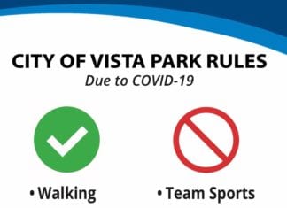 Vista to Open Parks Today