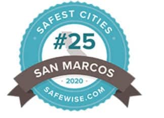 San Marcos named 25th safest city in California