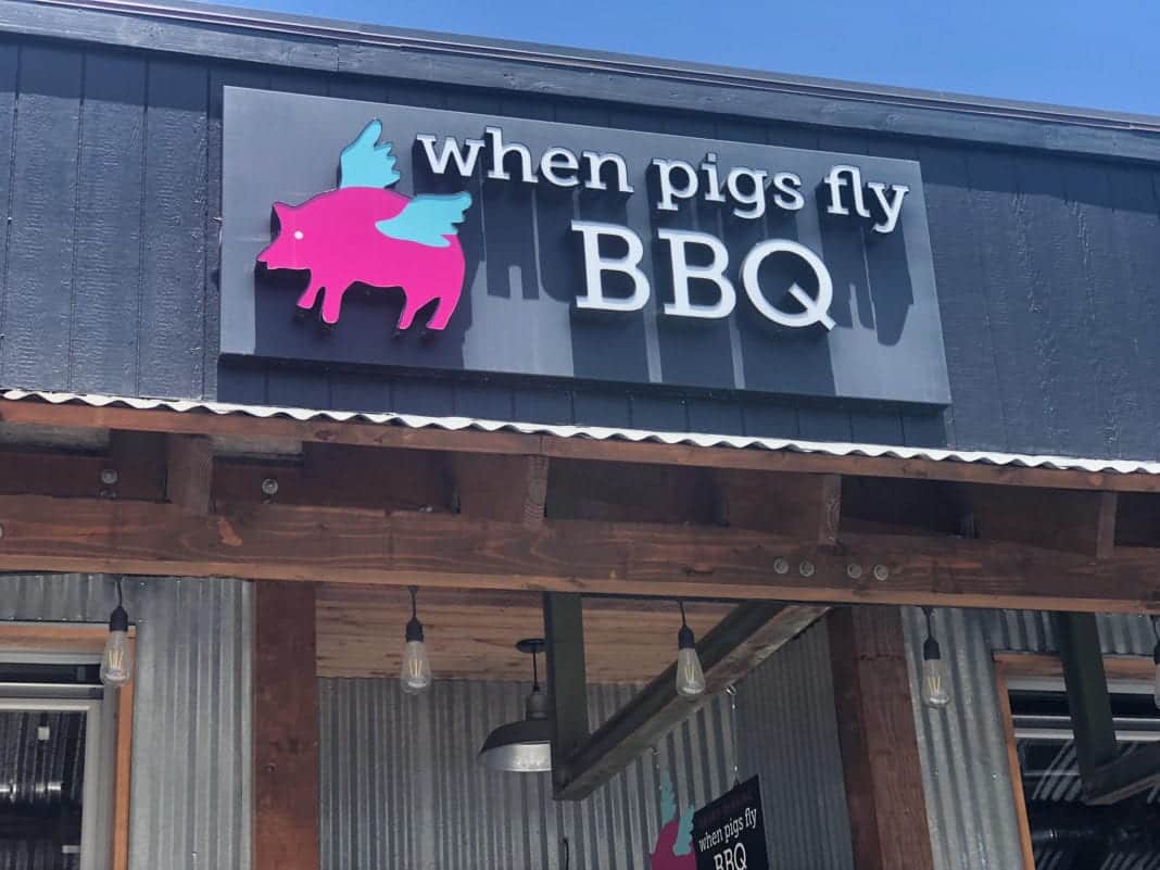 ‘When Pigs Fly’ is Open for In Restaurant Dining North County Daily Star
