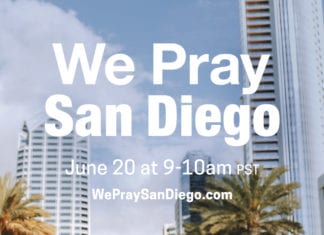 #WePraySanDiego Event THIS Saturday