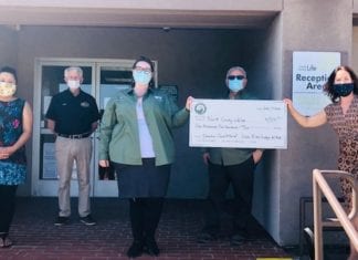 Vista Elks Lodge #1968 Awards Grant to North County Lifeline