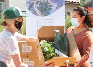 Fresh Local Food Donated to Oceanside Families by North River Farms Team