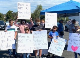 Reopen Businesses and Schools Rally Held in Carlsbad VIDEOS