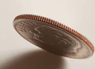A Dime Has 118 Ridges Around the Edge