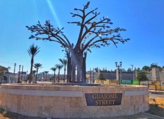 New Art “Aspire” Placed in Paseo Santa Fe Roundabout VIDEO