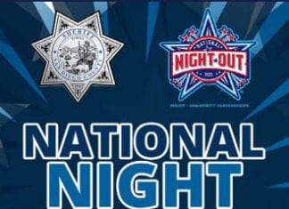 National Night Out Drive Thru Tuesday Oct 6th