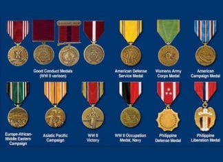 2020 Veteran & Military Service Award Recipients for Assembly District 76