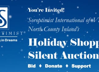 Soroptimist Holiday Shopping Silent Auction OPEN till Nov 16th 8pm