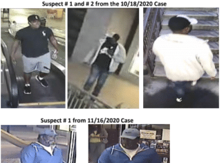 Unknown Suspects Wanted Theft and Burglary Up to $1,000 Reward Offered