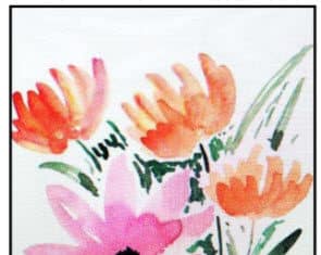 Watercolor Painting Class Fundraiser