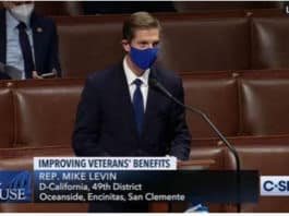 Congress Sends Rep. Levin’s Major Veterans Legislation to President’s Desk