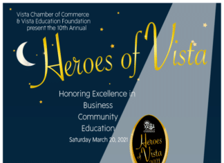 Heroes of Vista 2021 Virtual Awards Gala, Auction & Fundraiser