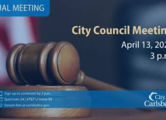 Carlsbad’s City Council Look Ahead Meeting on 4/13