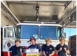 Escondido firefighter’s “Fill the Boot”