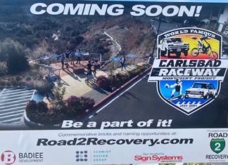 Carlsbad Raceway Monument Project Unveiling Takes Place Set for Vista Location