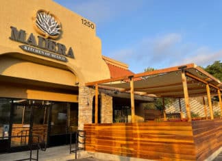 Madera – Vista’s Newest Restaurant – Set to Open This Weekend