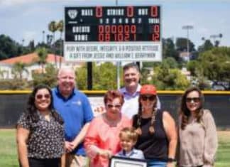 Kit Carson Park Scoreboard Dedication