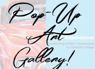 Carlsbad Pop-Up Art Gallery 8/14-9/6