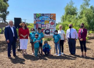 Local Youth, Boys & Girls Club and SDG&E Unveil Community Beautification Project VIDEO