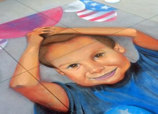 LIVE CHALK ART KICKS OFF POP UP ART EXPERIENCE