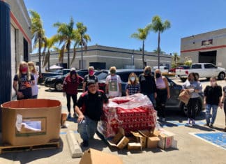 Vista Teen Outreach School Pantries Thank You, Volunteers
