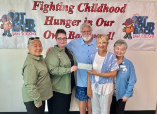 Vista’s Elks Lodge #1968 Donates to Got Your Back San Diego