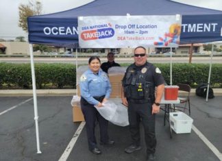 Vista and Oceanside Collected 550 Pounds of Drugs on Prescription Take Back Day