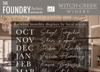FOUNDRY ARTISTS FIND A VENUE AT WITCH CREEK WINERY