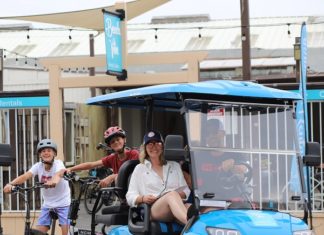 On the Move with Beach Vibe Golf Cart Rentals