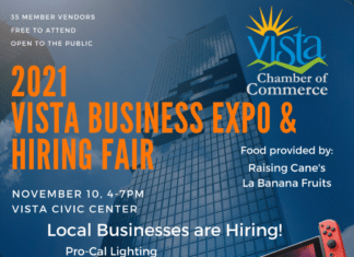 Vista Chamber of Commerce November Newsletter
