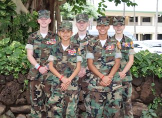 Young Marines From Across the Nation Visit Hawaii for 80th Anniversary of Pearl Harbor