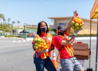 Saturday Food Drive in Escondido by Neighborhood Healthcare, Feeding San Diego