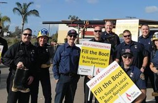 Escondido Firefighters Fill the Boot Drive