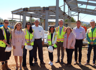 Topping-out Ceremony for San Marcos School District