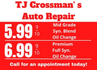 Oil Change for the Cost of Gas