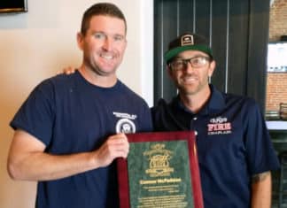 Vista Firefighters Recognize Chaplain Connor McFadden