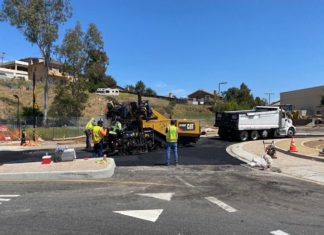 Pala Vista Roundabout Nears Completion