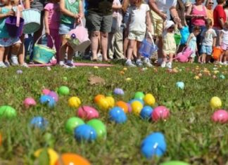 Easter Egg Hunt Sponsored by Santa & The Pride of Vista Lions Club April 16th
