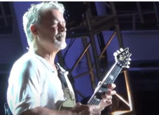 Eddie Van Halen Guitar Solo at Hollywood Bowl 10/2/2015