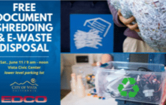 FREE Document Shredding & E-Waste Disposal at Civic Center June 11
