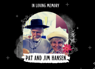 In Loving Memory of Pat and Jim Hansen!
