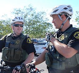 Sheriff’s Bike Patrols Added Downtown Vista