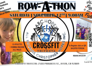 ABC Hopes Inc. – Row-A-Thon November 12th for Dakota Sinnott