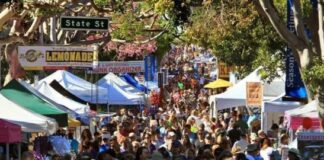 Carlsbad Village Street Faire Sunday Rain or Shine!
