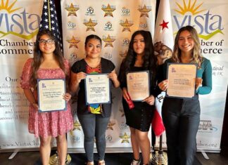 Vista Chambers’ October High School Rising Stars are Recognized VIDEO