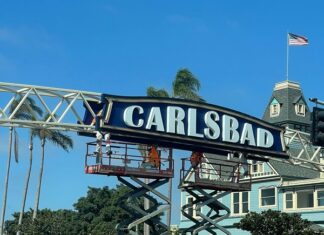 The Carlsbad Sign Got Spiffed Up
