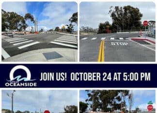 Oceanside Residents are Celebrating Recent Sidewalk Improvements on Monday, October 24th