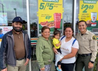 Great Community Event – Slurpee’s with the Sheriff’s