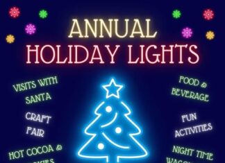 Holiday Lights at Antique Gas & Steam Engine Museum This Weekend